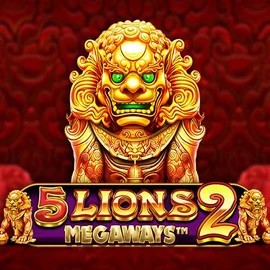 5 Lions Megaways 2 slot logo by Pragmatic Play at Vulkan Spiele Casino