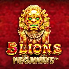 5 Lions Megaways logo by Pragmatic Play at Vulkan Spiele Casino
