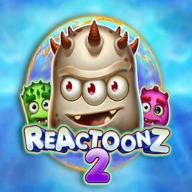 Reactoonz 2 by Play’n GO, showcased at vulkan-spiele.eu – game logo