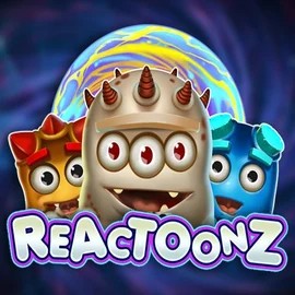 Reactoonz logo by Play’n GO at Vulkan Spiele Casino